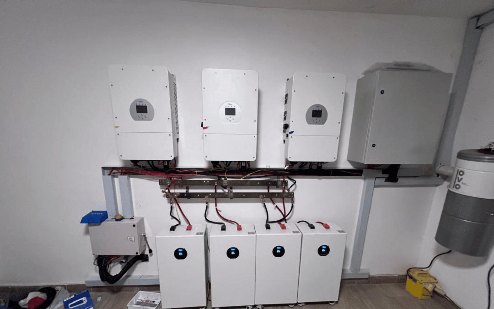 Battery storage and solar generation environment